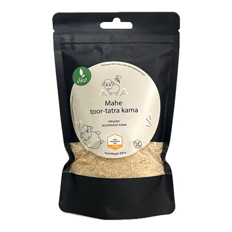 Organic Raw Buckwheat "Kama", 300g