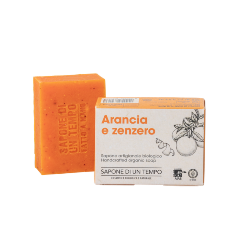 Sapone con arancia e zenzero