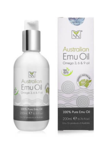 Olio di emu infuso con eucalipto blu