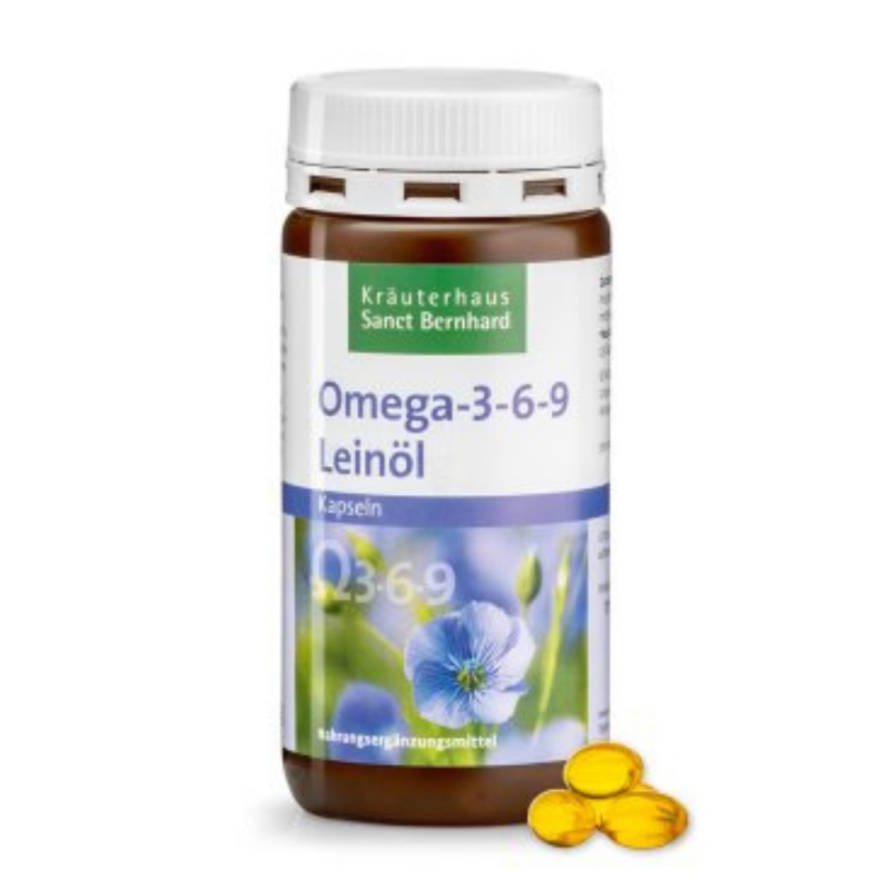 Oomega-3-6-9 linaõli kapslid