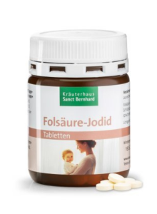 Folic Acid & Iodine Tablets – natural balance | Bio4you