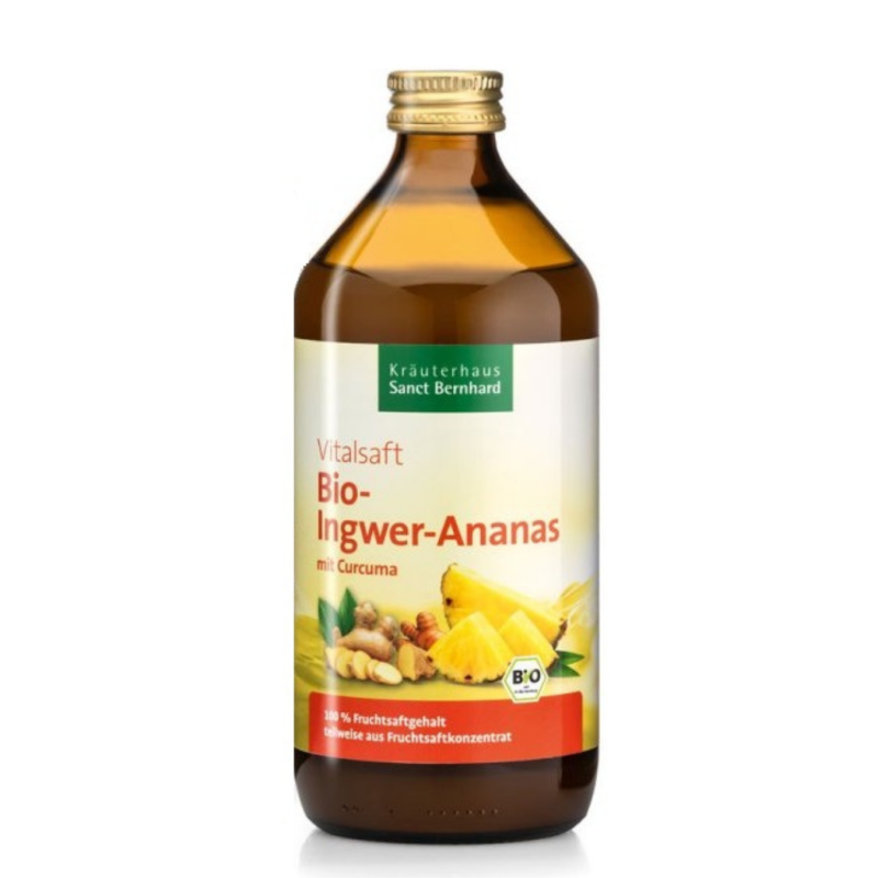 Succo di zenzero e ananas