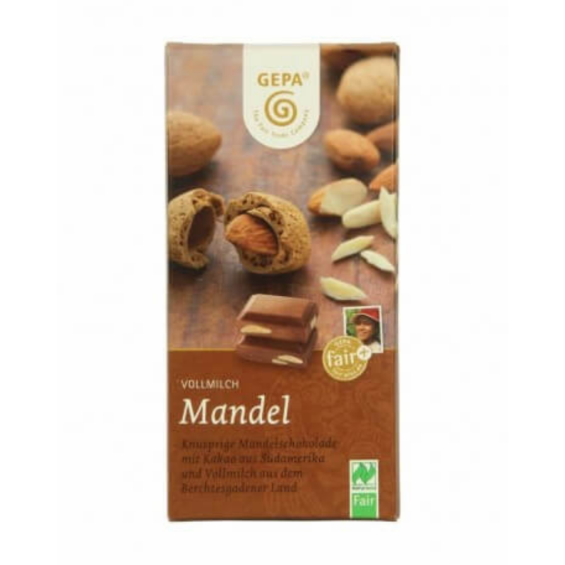 Piimašokolaad mandlitega