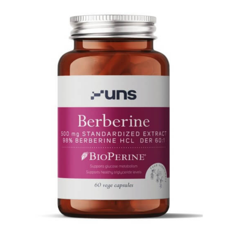 Berberiini ekstrakt (500mg) + Bioperiin