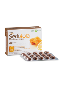 Perle masticabili benessere della gola "Sedigola"
