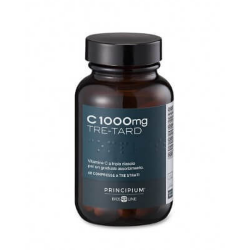 C-vitamiinin tre-tard (1000mg), 60 tablettia / ravintolisä