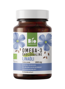 Omega-3 Linseed Oil Capsules, 90pcs / dietary supplement
