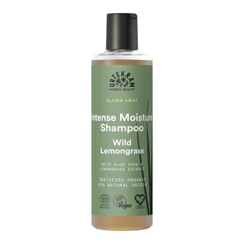 Intense Moisture Shampoo with Wild Lemongrass, 250ml
