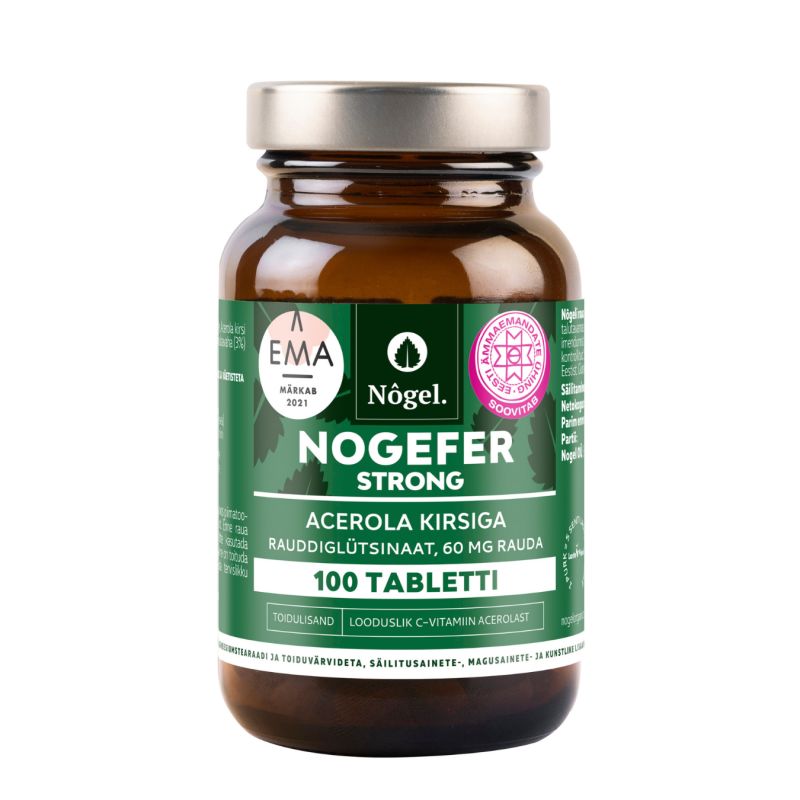 Nõgel NOGEFER strong acerola kirsiga