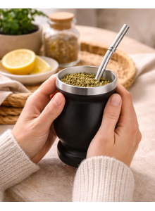 Yerba Mate Cup 240ml, Black