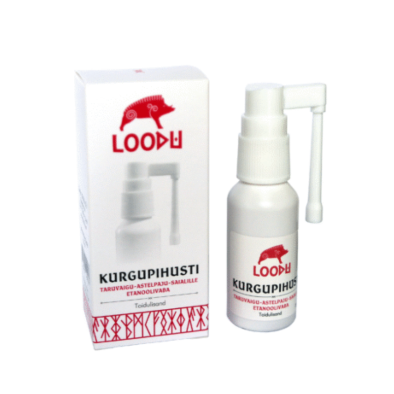 Throat Spray with Propolis-Seabuckthorn-Marigold, Ethanol Free, 25ml