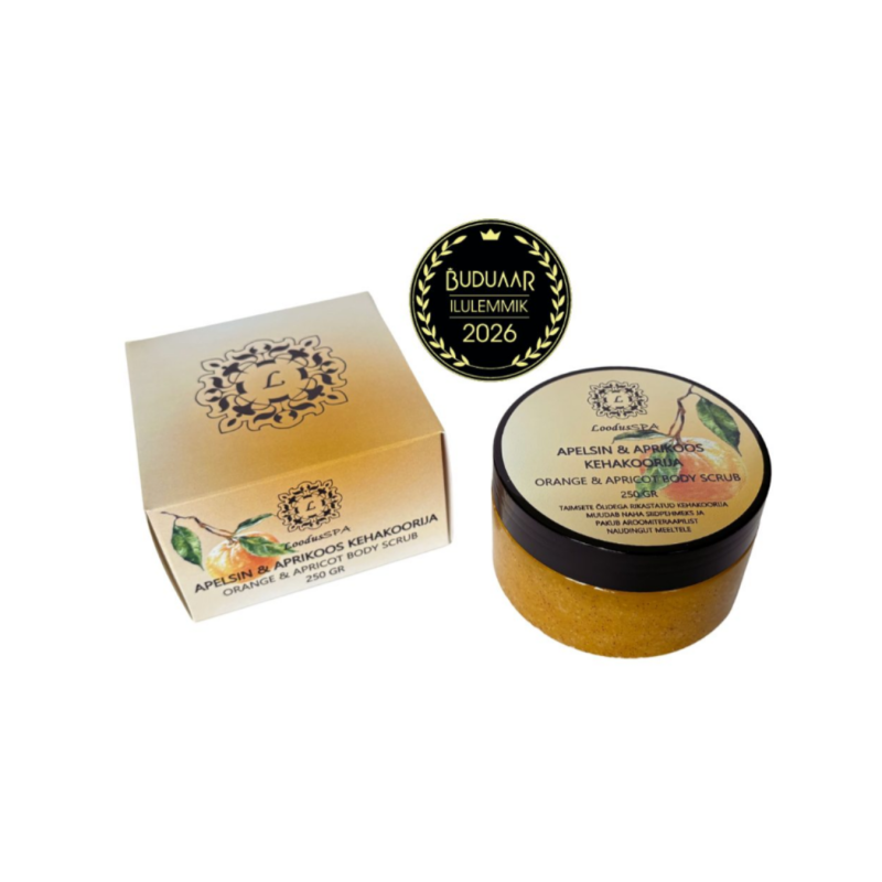 Orange & Apricot Body Scrub, 250g