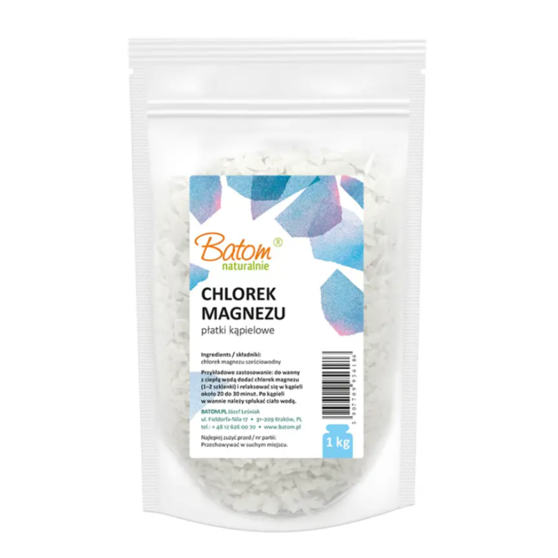 Magnesium Chloride Bath Flakes, 1kg