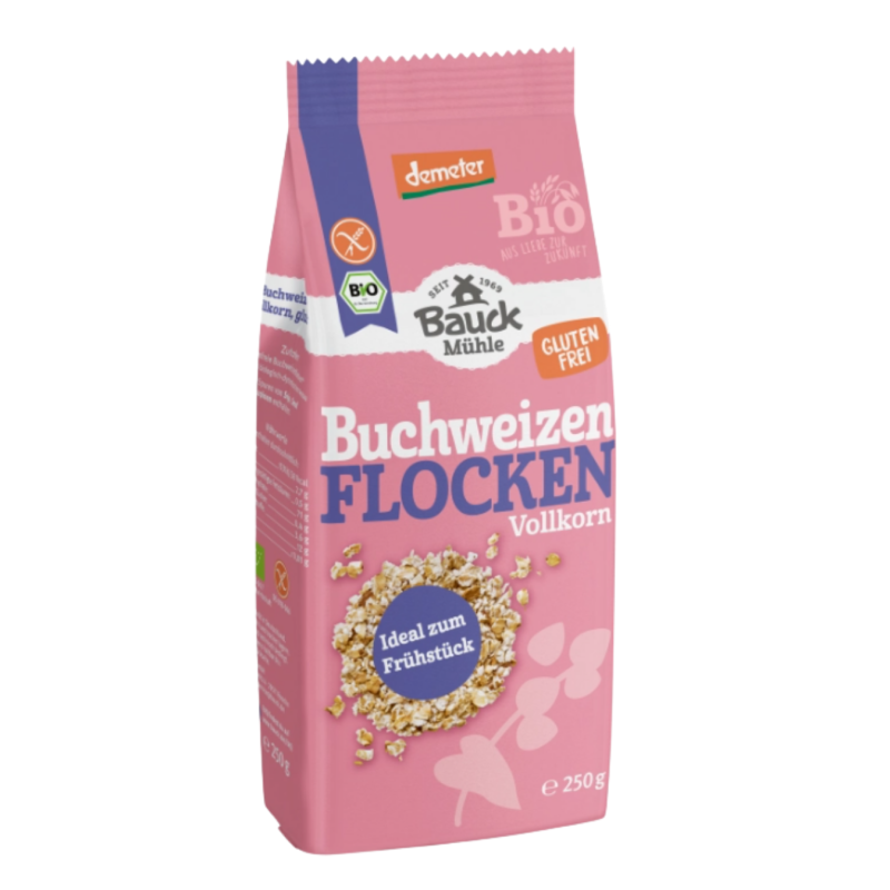 Gluten Free Buckwheat Flakes, 250g