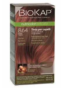 Biokap Delicato 8.64 Titanium Red – permanent hair dye | Bio4you