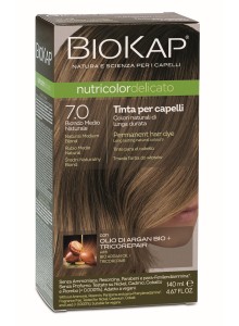 Biokap Nutricolor Delicato 7.0 / naturaalne keskmine blond / püsivärv