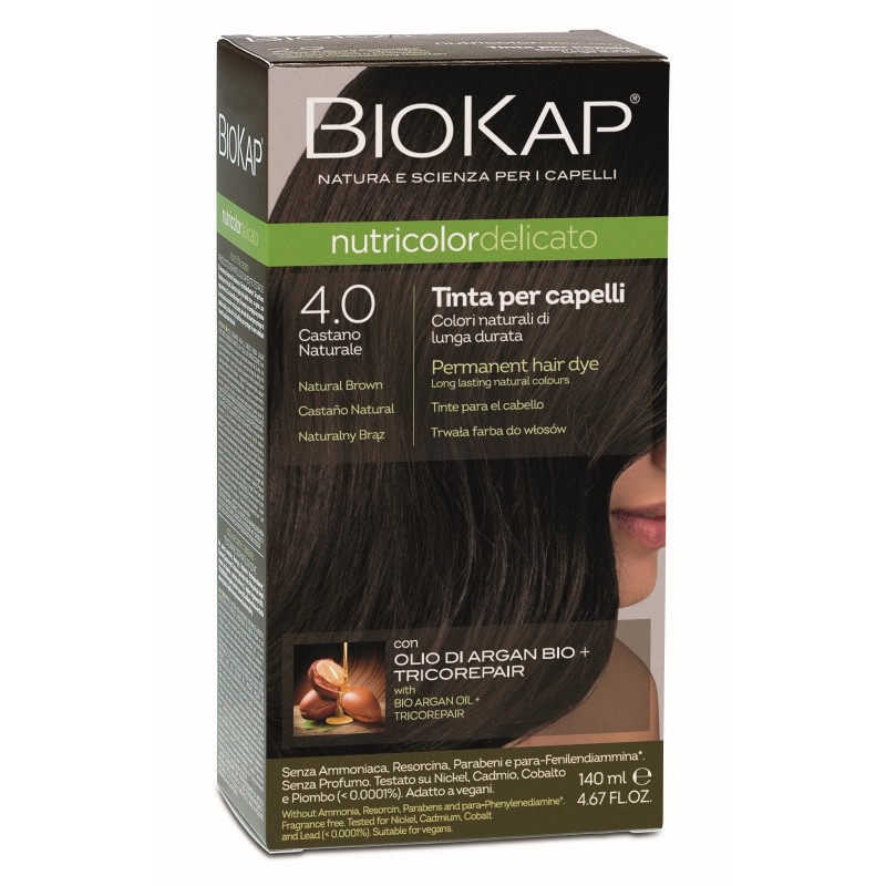 Biokap Nutricolor Delicato 4.0 / naturaalne pruun / püsivärv