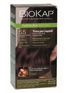 Biokap Delicato 5.5 Mahogany Brown permanent hair dye | Bio4you