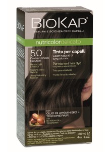 Biokap Nutricolor Delicato 5.0 / naturaalne hele kastan / püsivärv