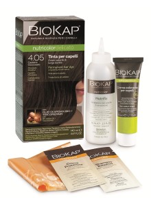 Biokap Delicato 4.05 Chocolate Chestnut permanent hair dye | Bio4you