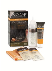 Biokap Nutricolor 1.0 Black permanent hair dye | Bio4you