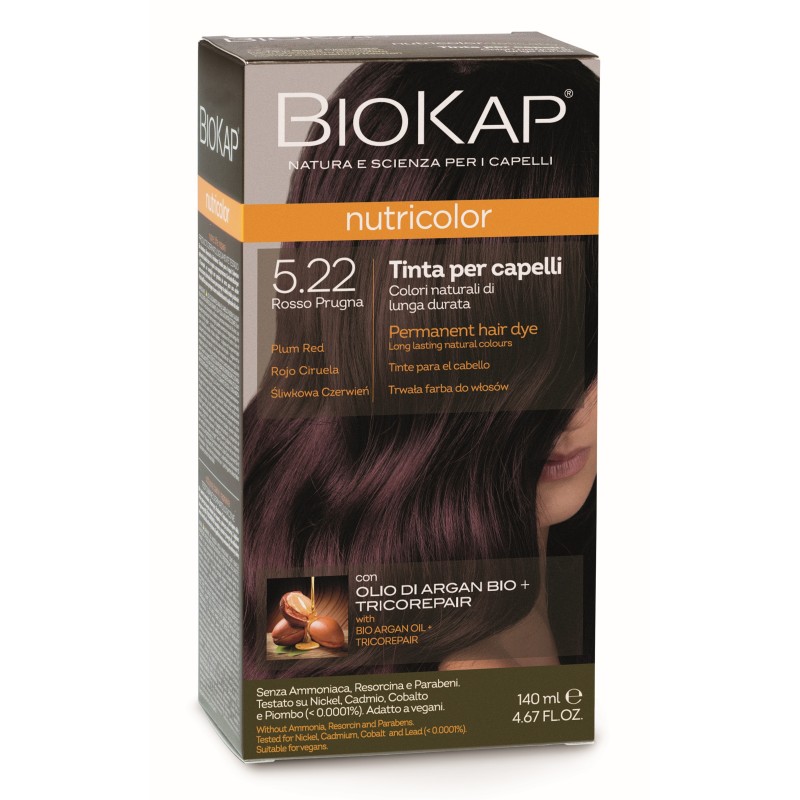 Biokap Nutricolor 5.22 / ploomipunane / püsivärv