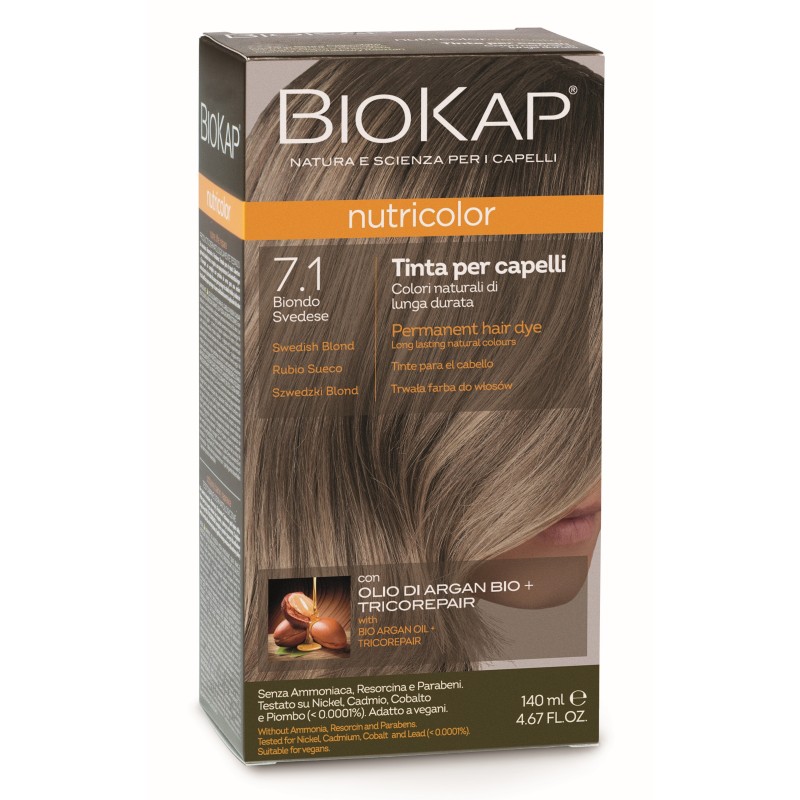Biokap Nutricolor 7.1 / Rootsi blond / püsivärv