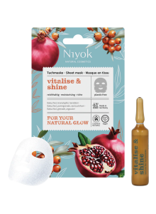 Kangasmask "Vitalise & Shine", toitev