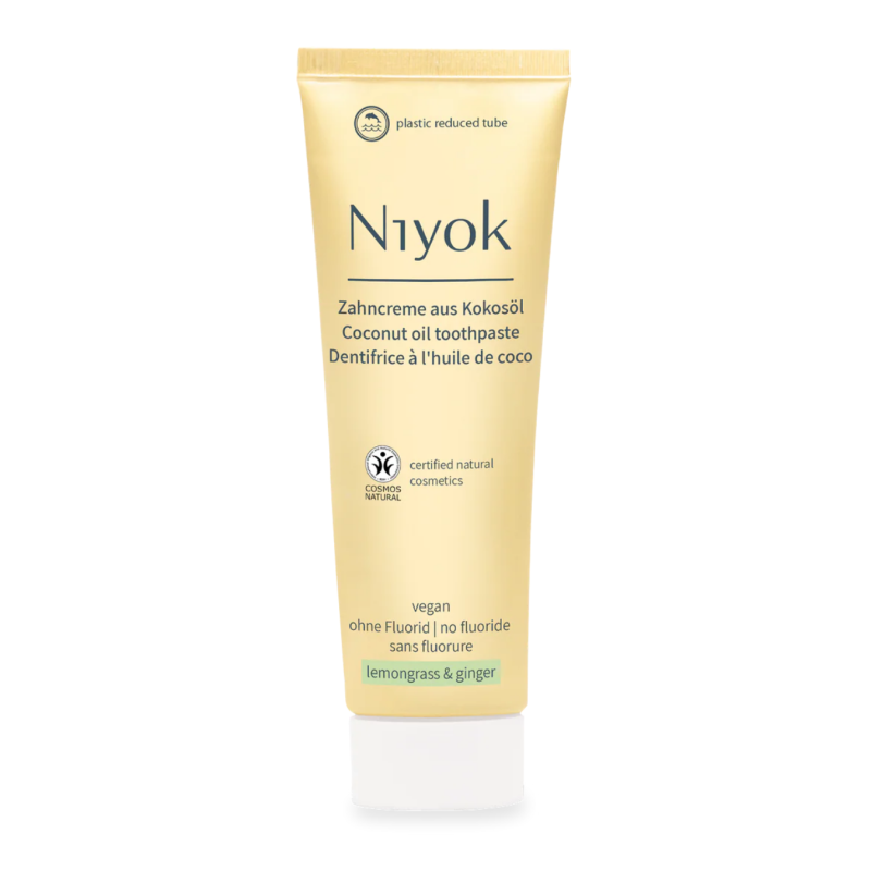 Toothpaste with Coconut Oil, Lemongrass & Ginger