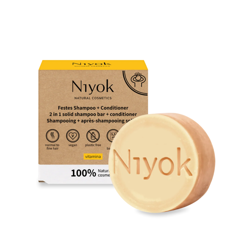 2in1 Solid Shampoo Bar + Conditioner "Vitamina"