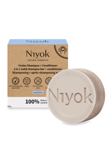 2in1 Solid Shampoo Bar + Conditioner "Sensitive", No Perfume
