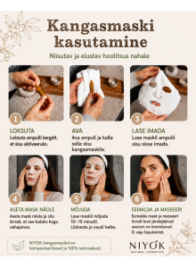 Kangasmask "Clarify & Blaze", puhastav Kangasmask "Clarify & Blaze", puhastav