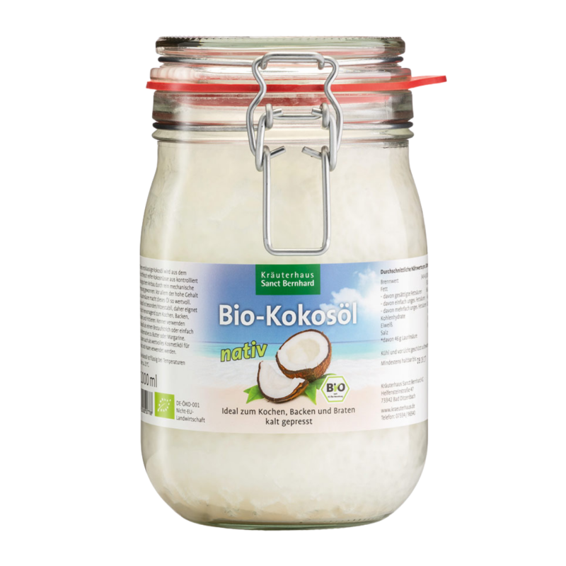 Extra Virgin Coconut Oil, 1000ml