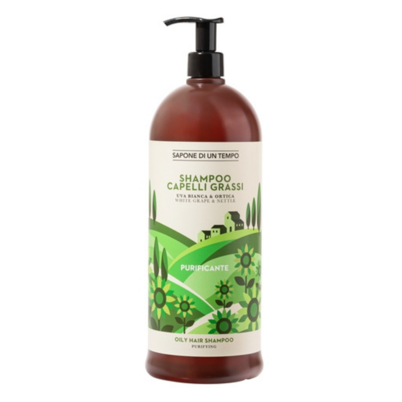 Shampoo capelli grassi, uva bianca & ortica