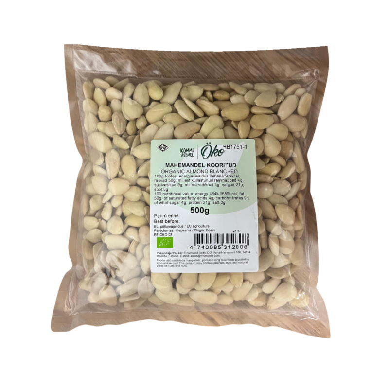 Blanched Almonds, 500g
