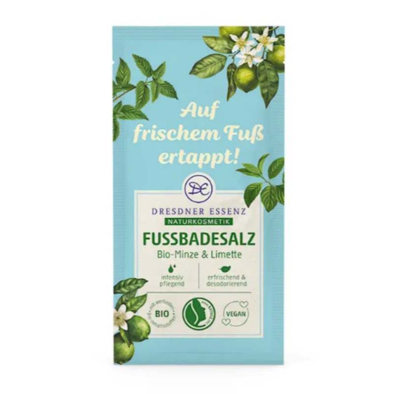 Foot Bath Salt with Mint & Lime, 40g
