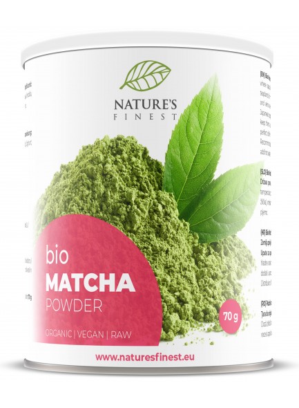 Nature's Finest Bio Matcha pulber, 70g