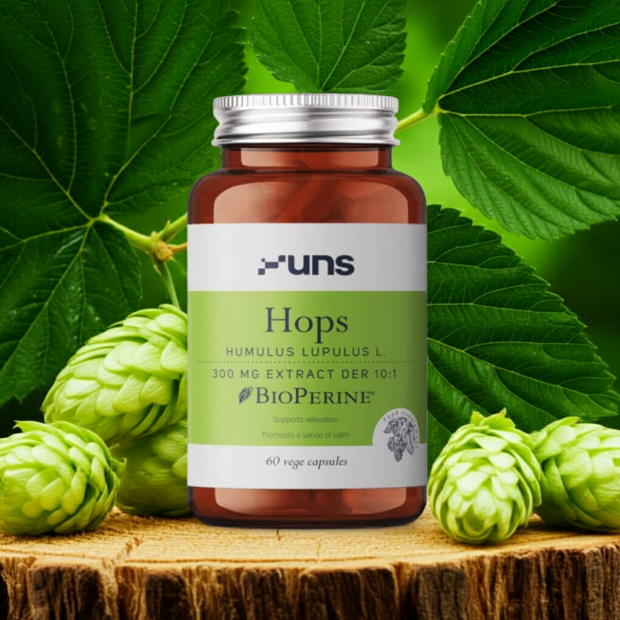 Humala ekstrakti ja BioPerine toidulisand kapslites