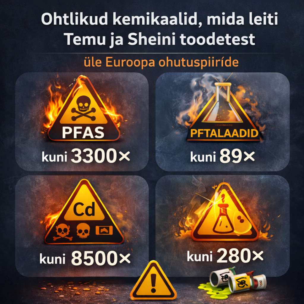 Ehete kemikaalide test laboris