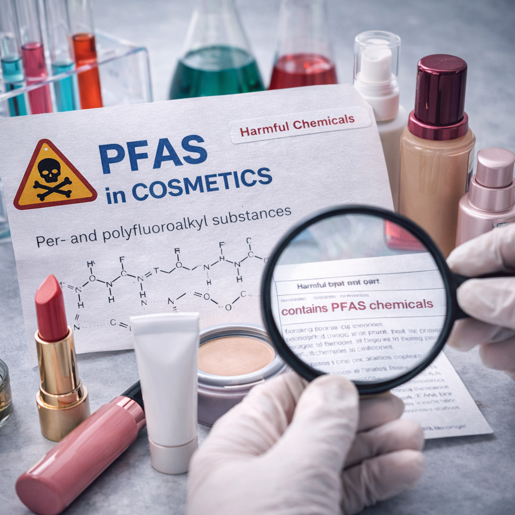 PFAS kemikaalide võimalik esinemine kosmeetikas ja laboratoorne kontroll
