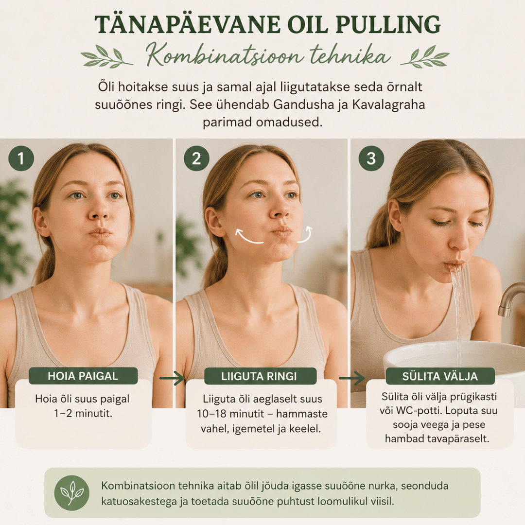 Oil pullinguks sobivad õlid