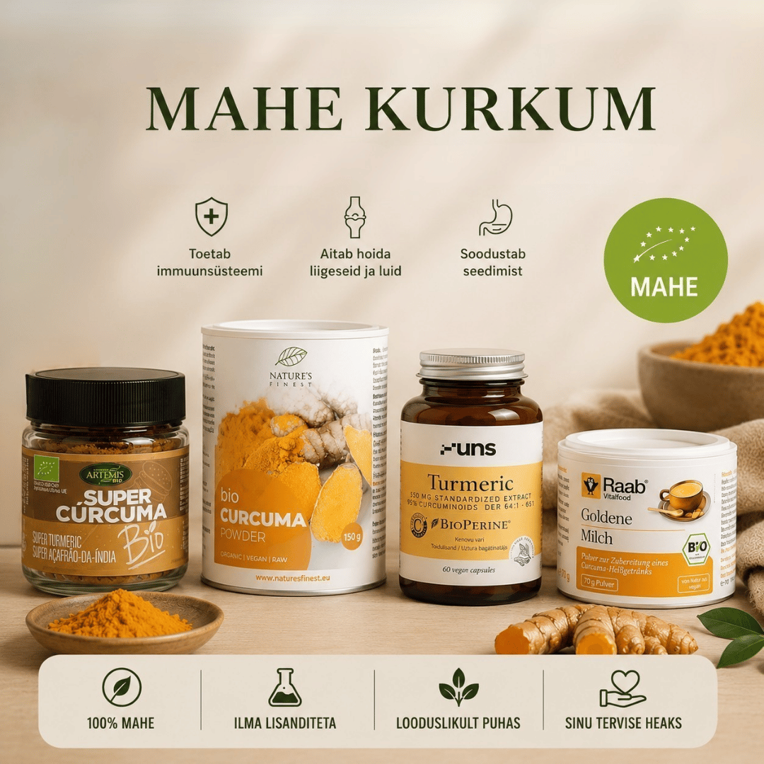 Kuidas valida kvaliteetset kurkumit