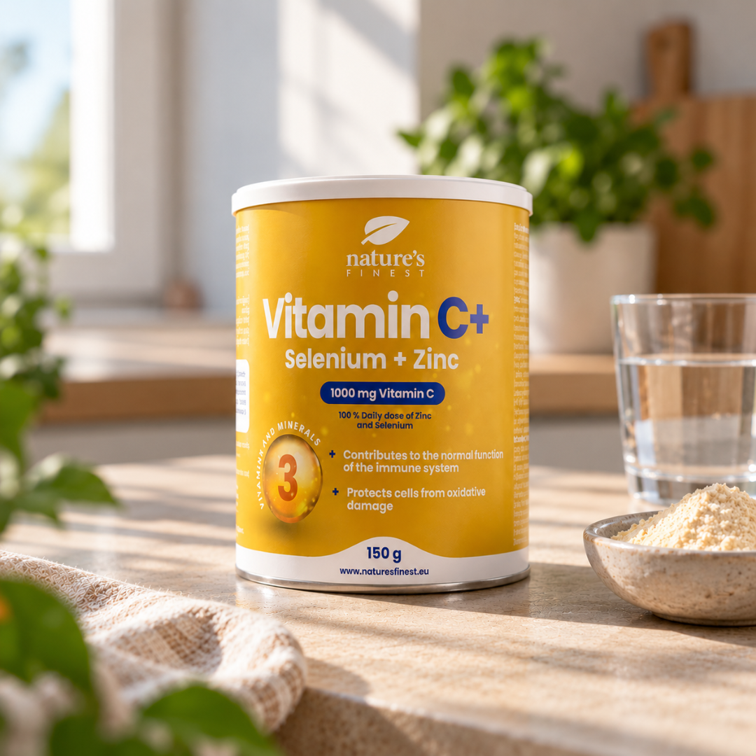 Natures Finest C-vitamiin 1000 mg tsingi ja seleeniga