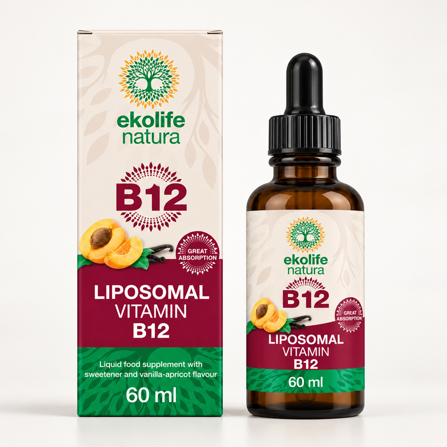 Ekolife Natura liposoomne B12-vitamiin 60 ml