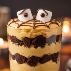 Kõrvitsakreemimagustoit Kakao Küpsistega (Gluteenivaba) – Halloweeni maius