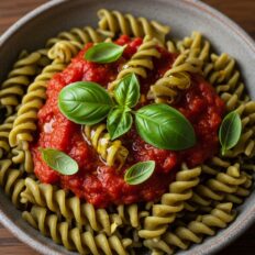 Gluteenivaba & Vegan Läätsfusilli Tomatikaste Kõrvitsaseemneõliga | Bio4you Retsept